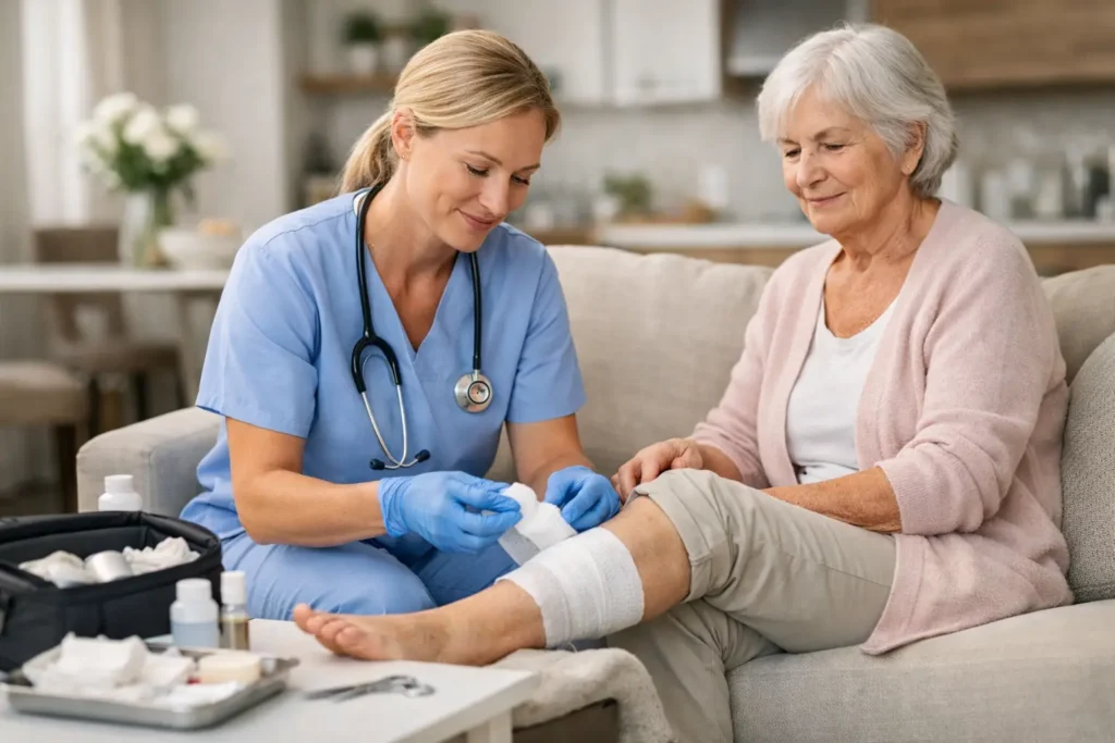 Advanced Mobile Wound Care Services at Home