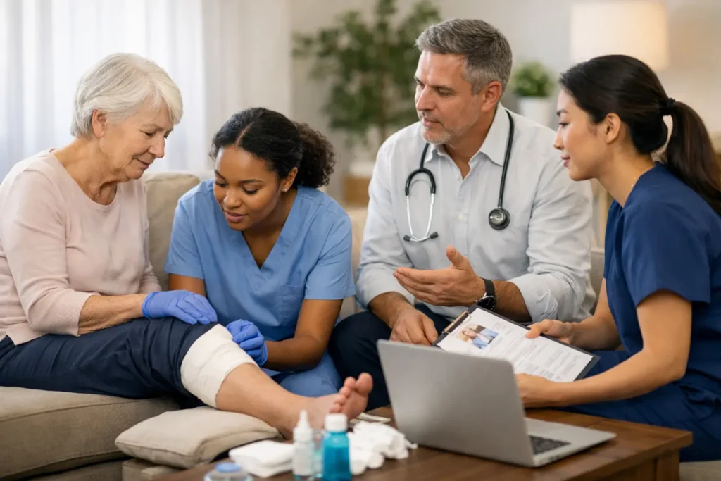 When to Make a Wound Care Referral for Home Health