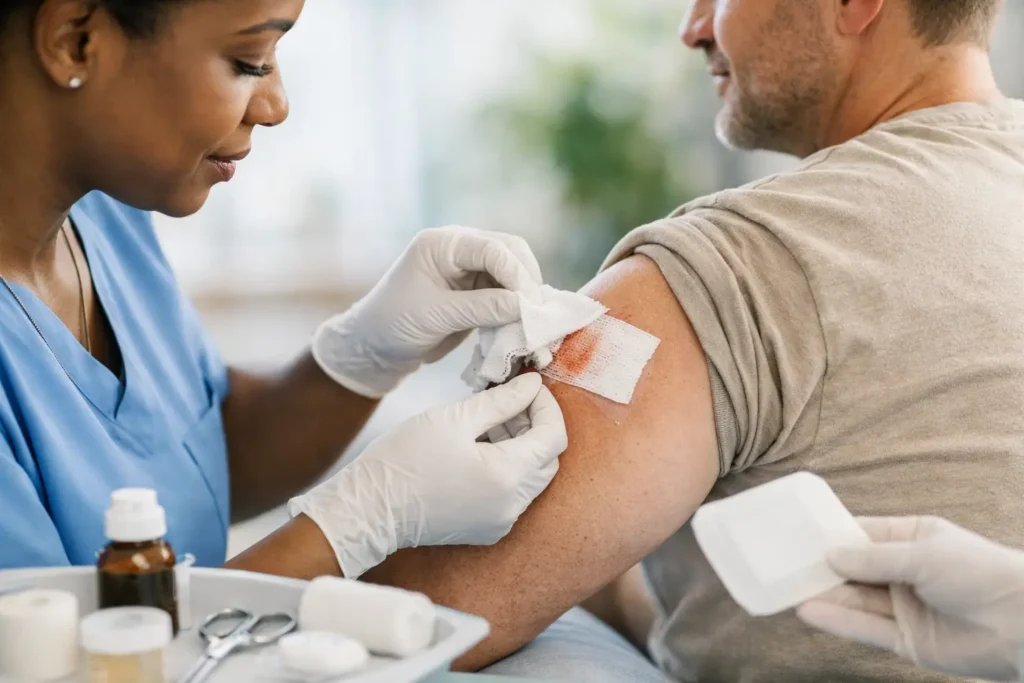 Wound Dressing Change Instructions for Safer Healing